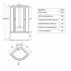 Triton Душевая кабина Лайт Б 90x90 – фотография-2